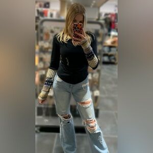 Flying monkey wide leg  jeans!!!